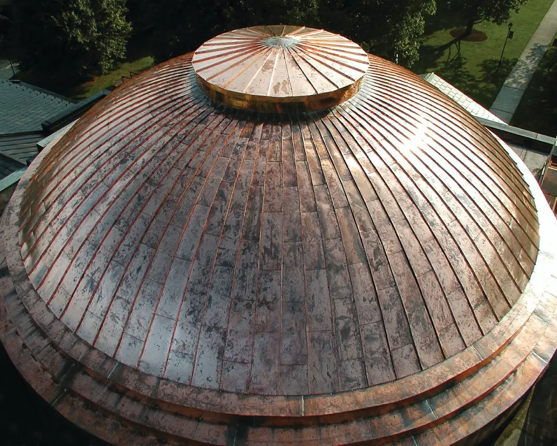 Craftsman Roofing crew installing a new roof in Downtown Longview